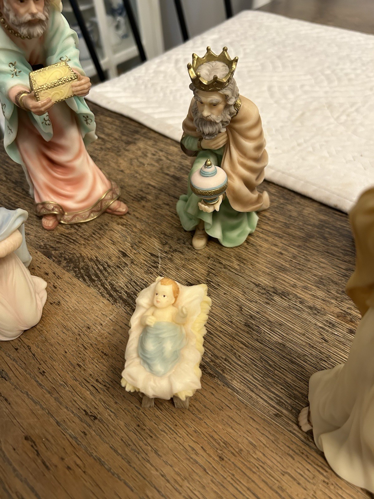 Seraphim Classics Roman Nativity Wise Men Mary Joseph Jesus Christmas Figurines