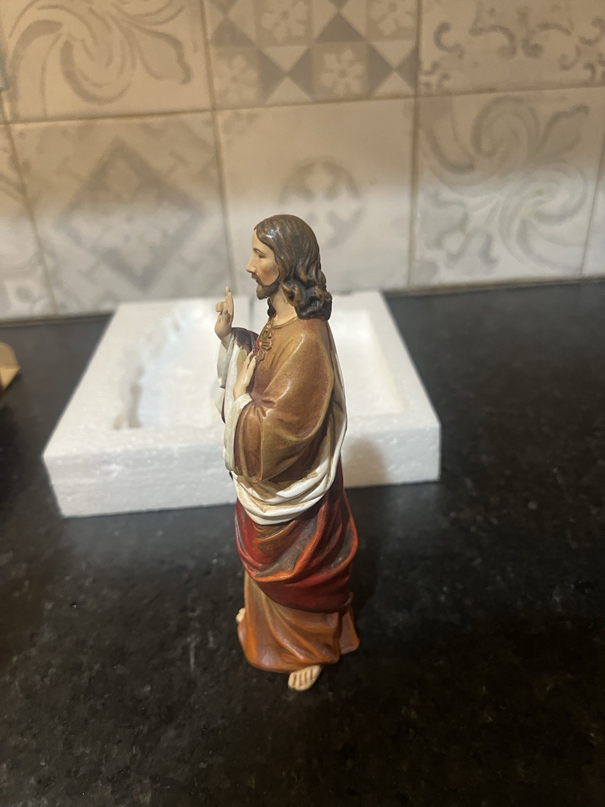 Joseph’s Studio by Roman Inc, Renaissance Collection,JESUS, 6.0″ H,Hand Painted.