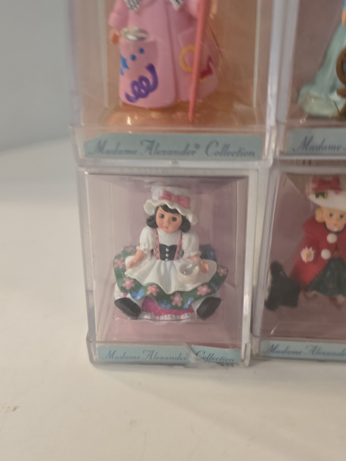 VTG Hallmark Madame Alexander Doll Merry Miniatures Lot Of 6 Christmas Artist