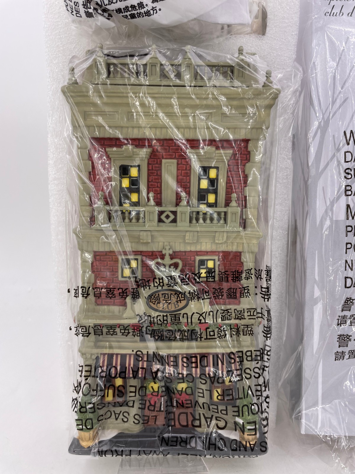 Department 56-Christmas in the City- Uptown Chess Club- 6009754