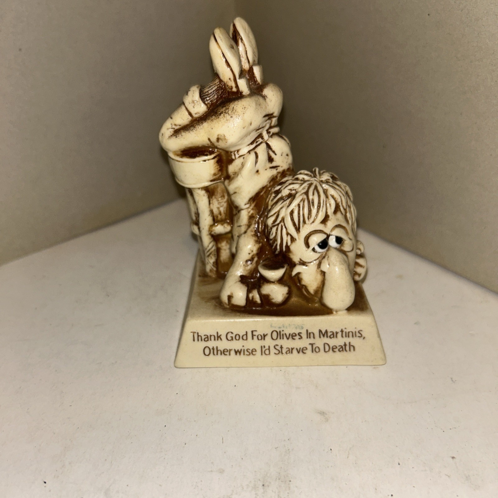 vintage collectible figurine made by Russ Berrie & Company, popular in the 1970s