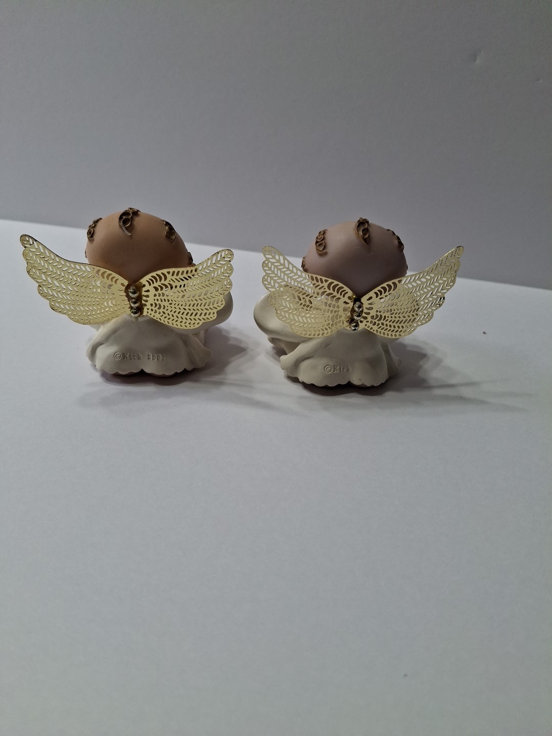 Lot 2 Vtg Russ ANGEL CHEEK’S Kirk’s Kritters Figurines Angel