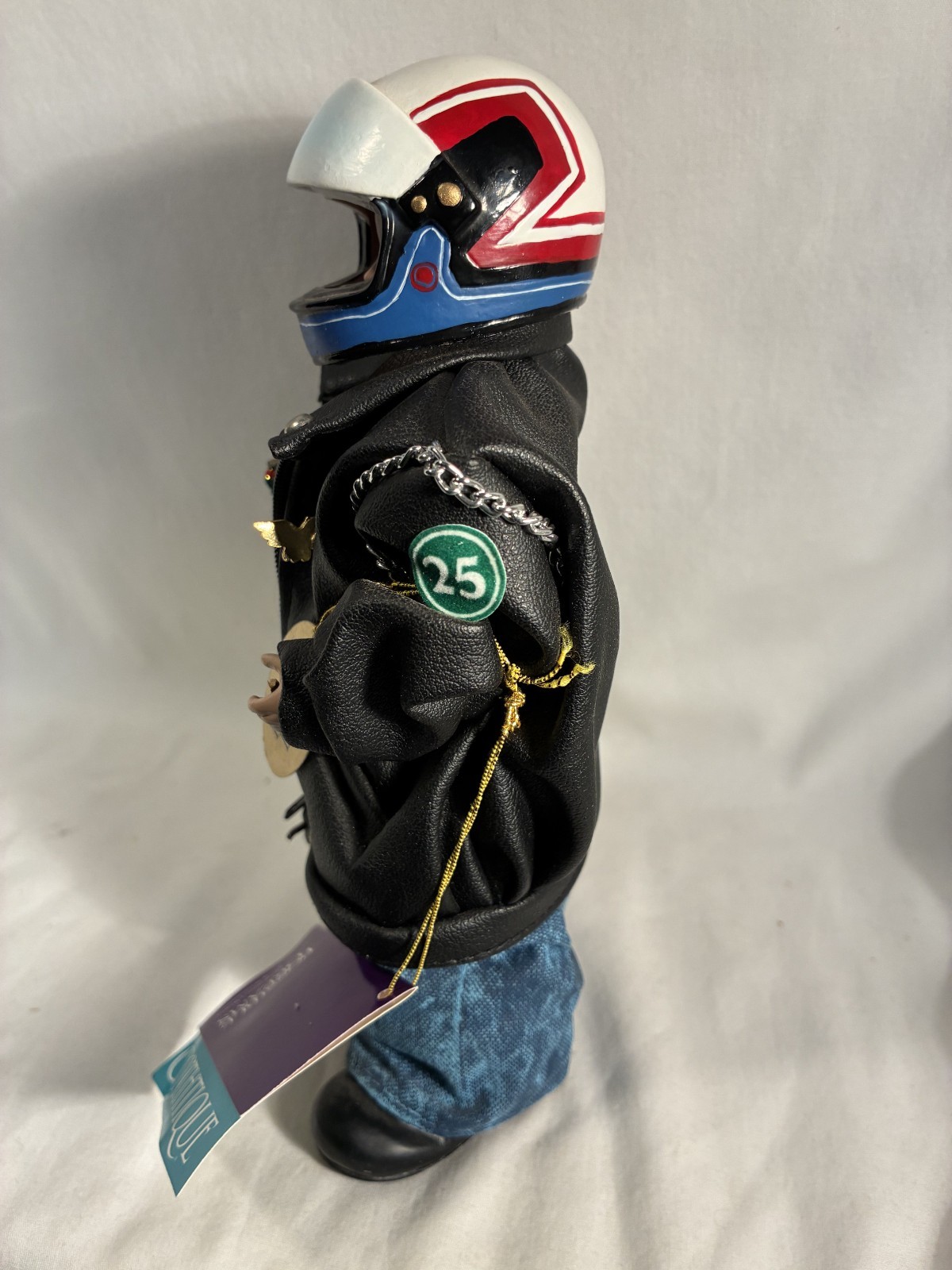 Possible Dreams Clothtique 2001 Boy Motorcyclist 711176 RARE