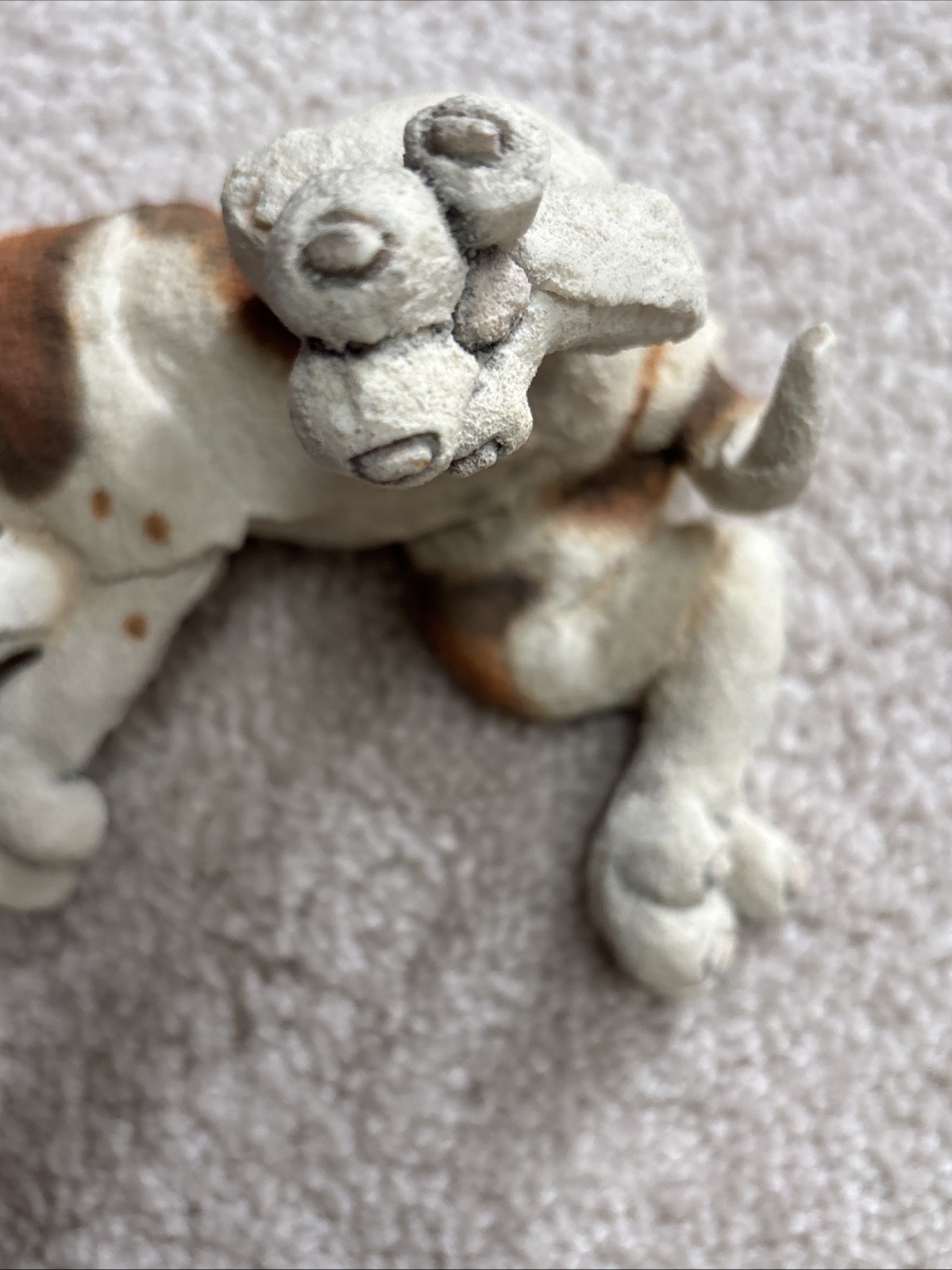 A Breed Apart Cute JACK RUSSELL LYING FIGURINE #70037 Country Artists 2003