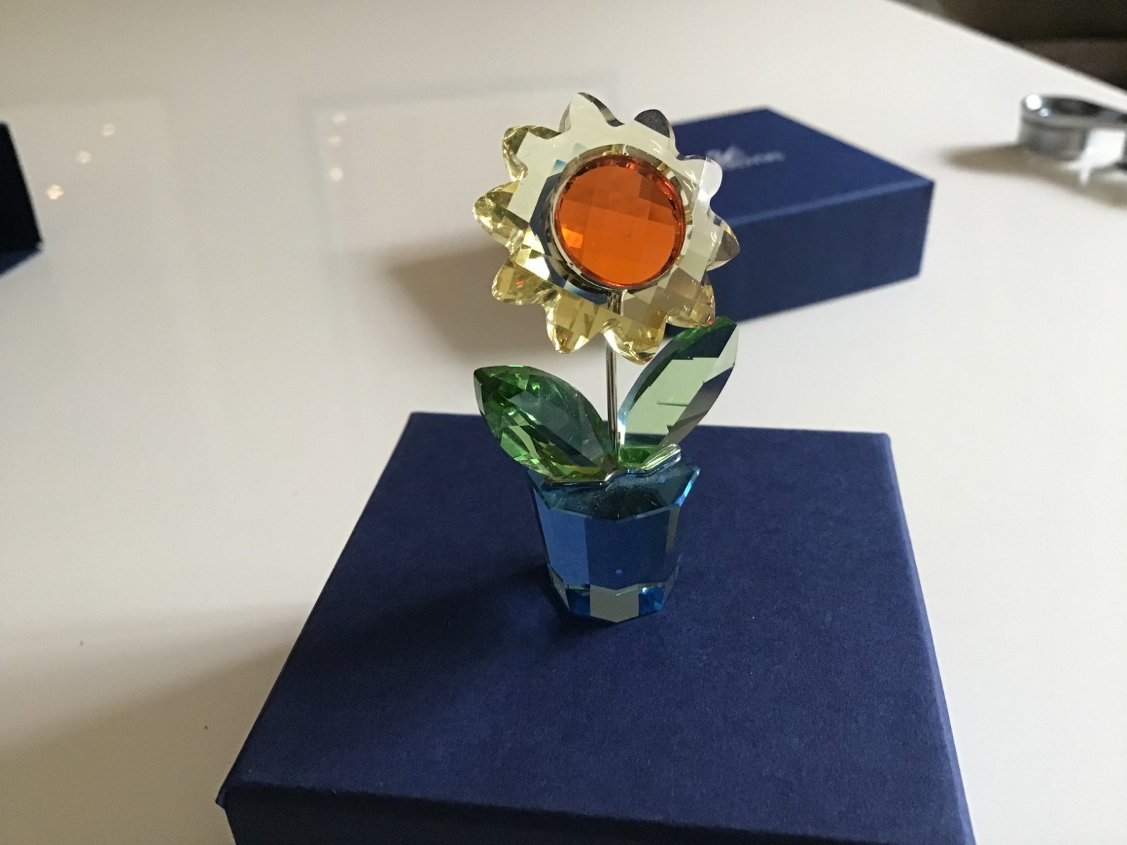 Swarovski Crystal Memories Potted Flowers New A9460 NR 200 010