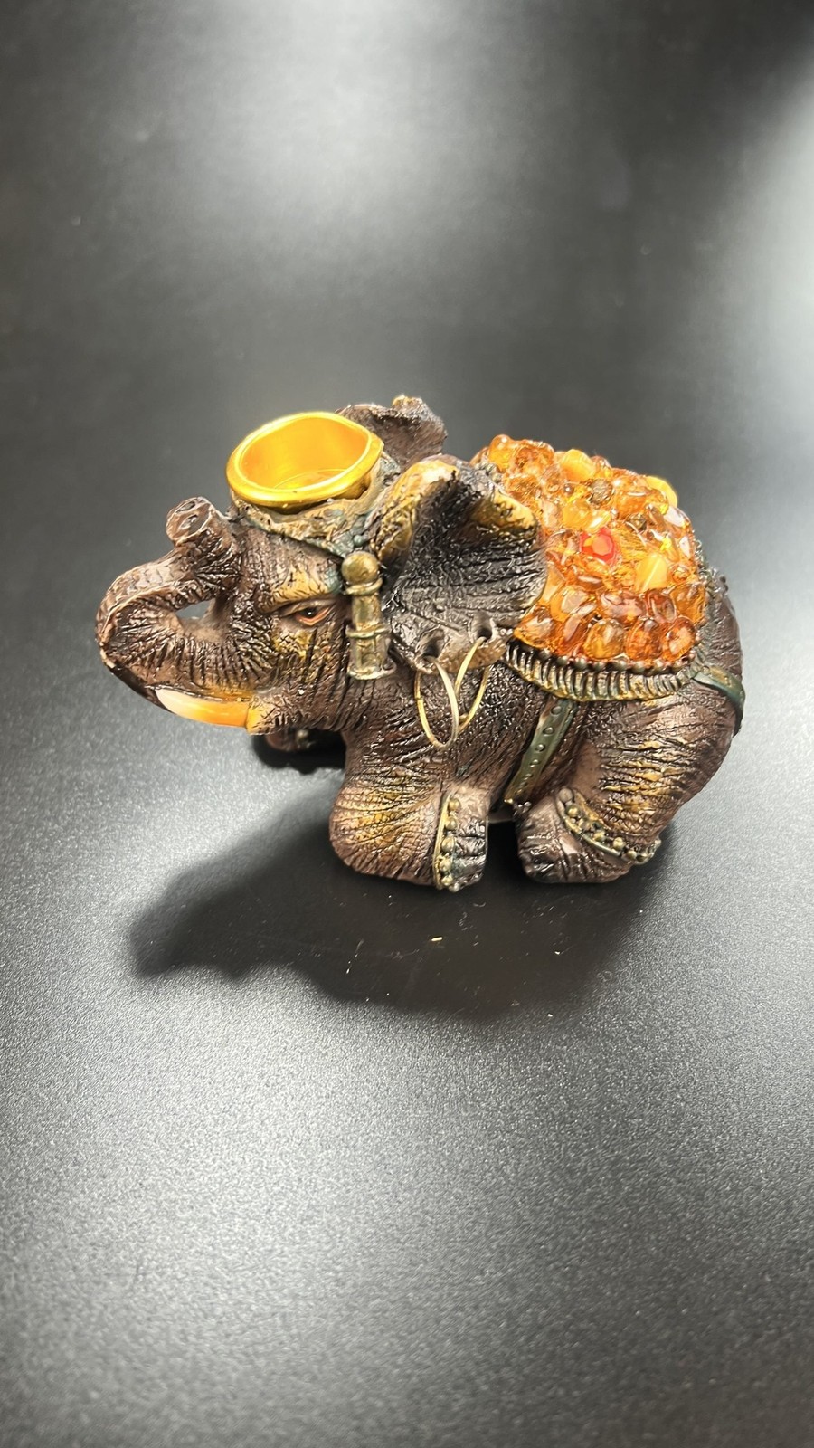 Elephant Collection Baltic Amber Figurine — Made in USA | KIZIMA®