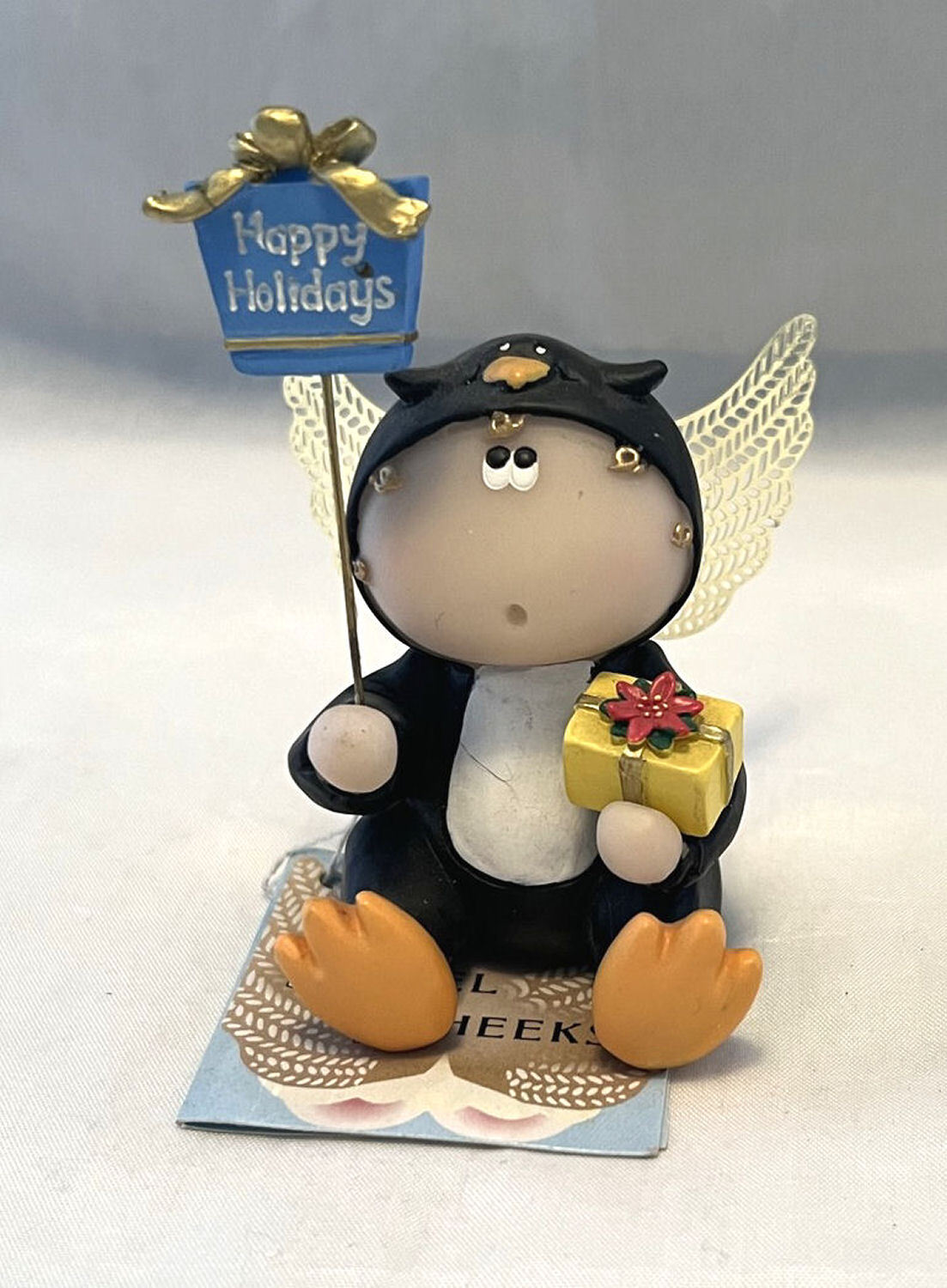 Vintage Kirk’s Critters Angel Cheeks Figurines 2001