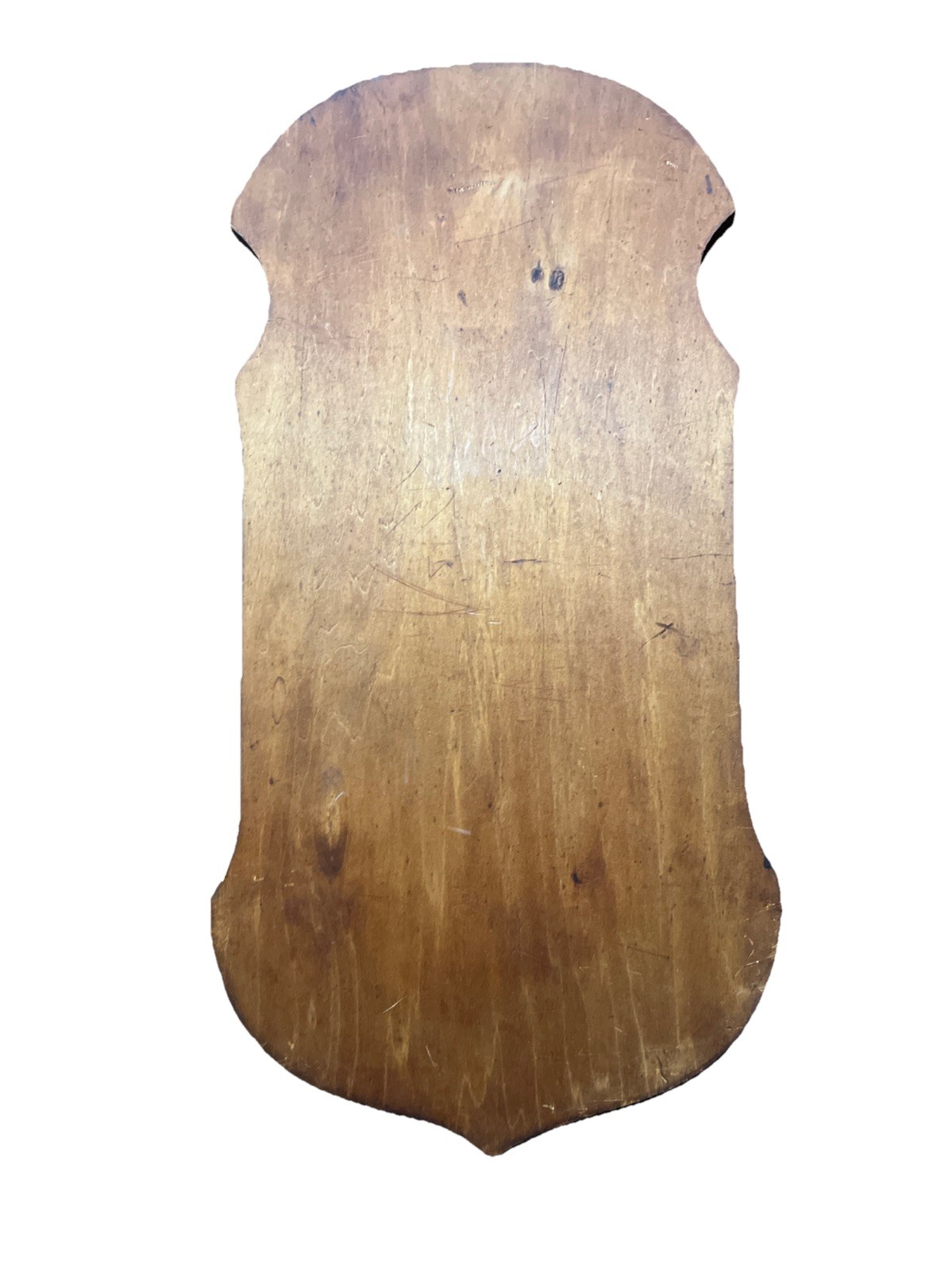 Vintage Wooden Carved Wall Art Scandinavian Nordic Woman In Clogs