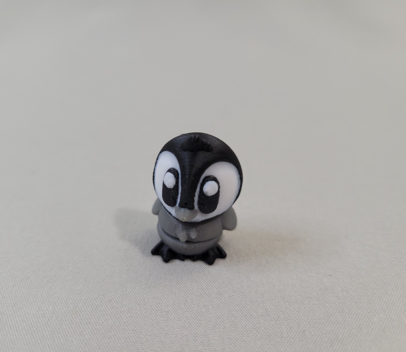 Artic Penguin Desk Set Articulated Animals 3D Printed