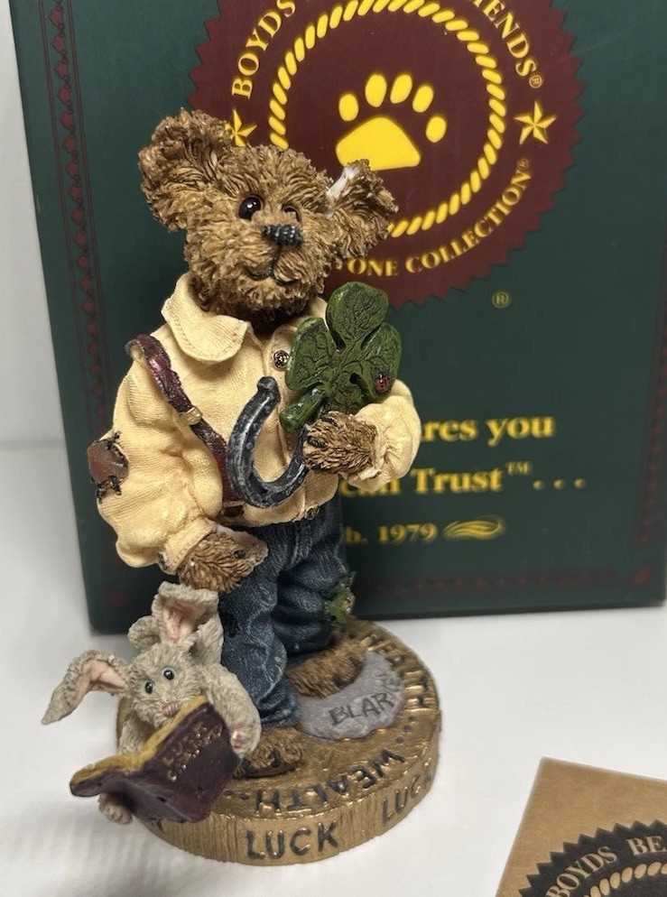 Boyds Bears “Chance O’ Sullivan … Feelin’ Lucky” #227743 *READ*
