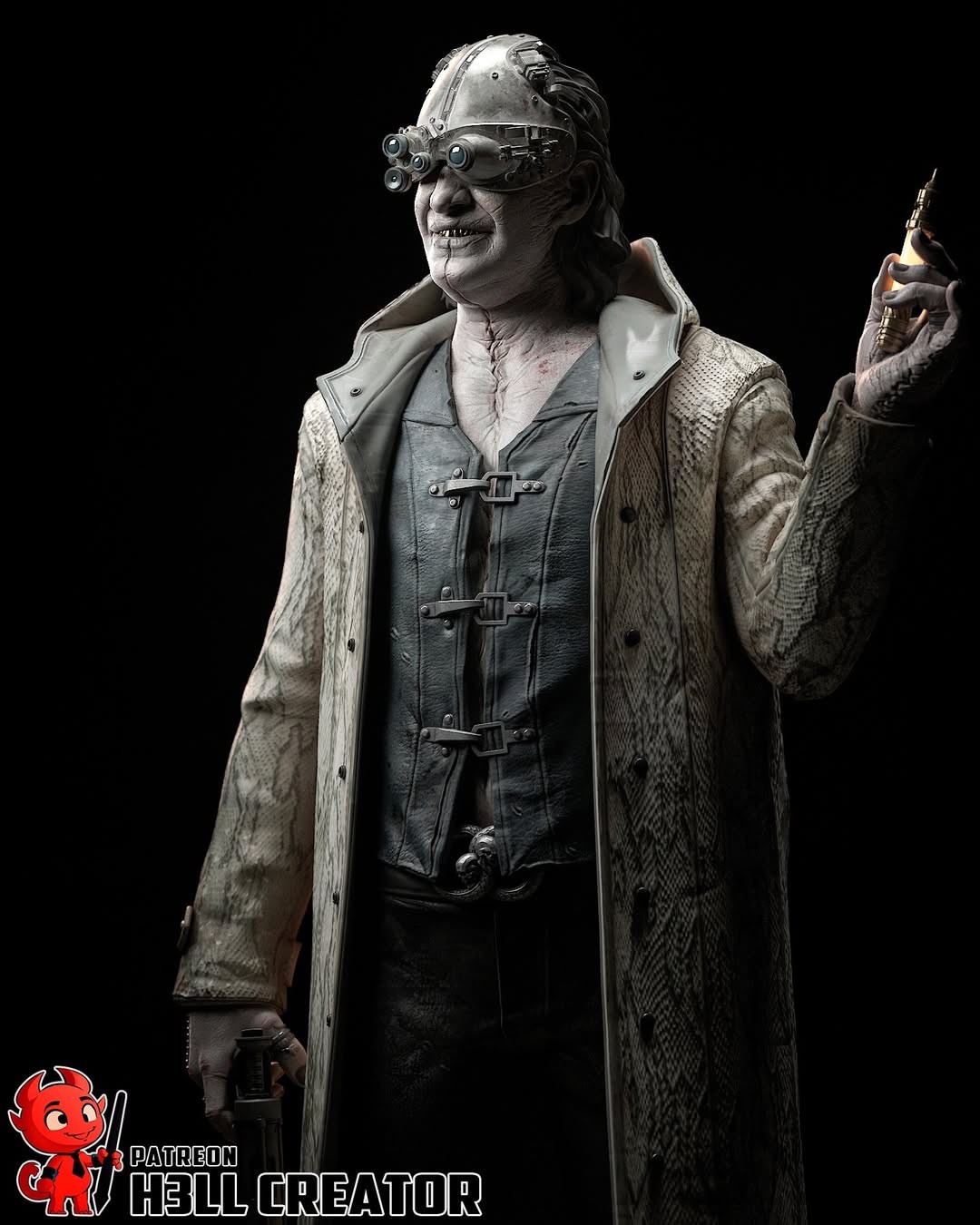 Victor Gideon 220mm 16K Resin Painted Collectible Display Model Figure