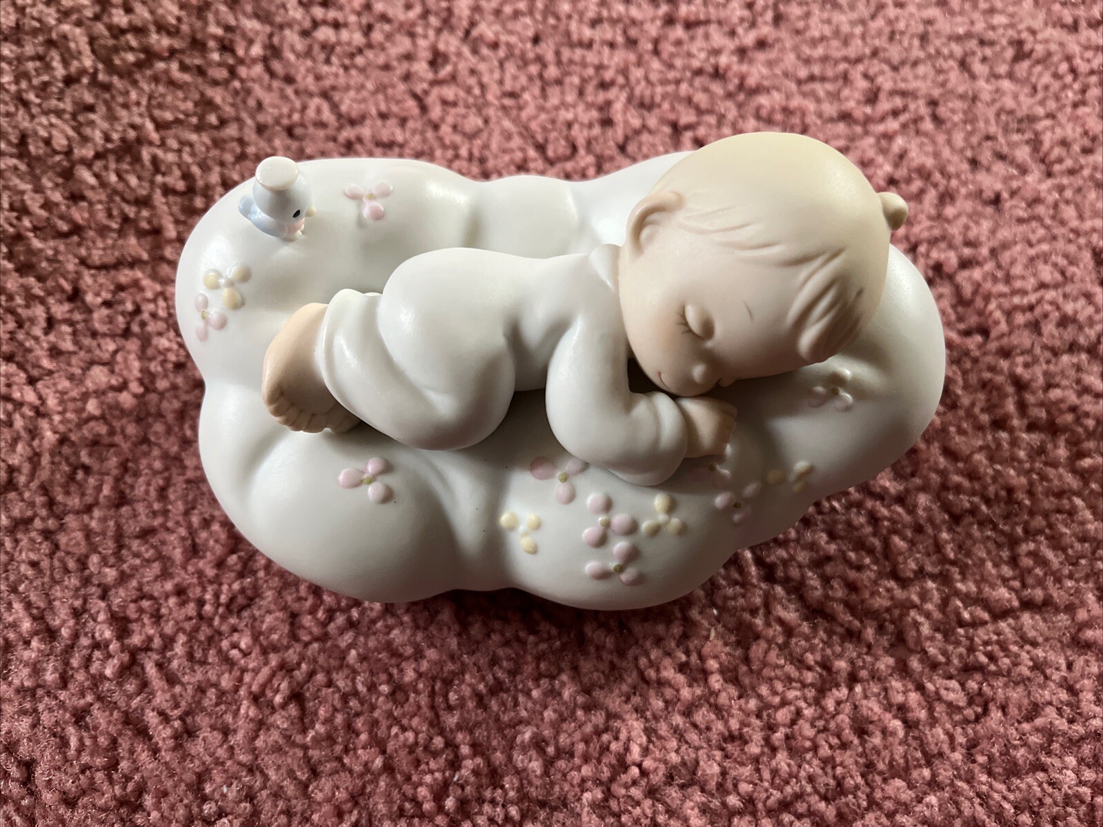 Precious Moments Safe in the Arms of Jesus Enesco #521922 Boy 1992 w/ Box