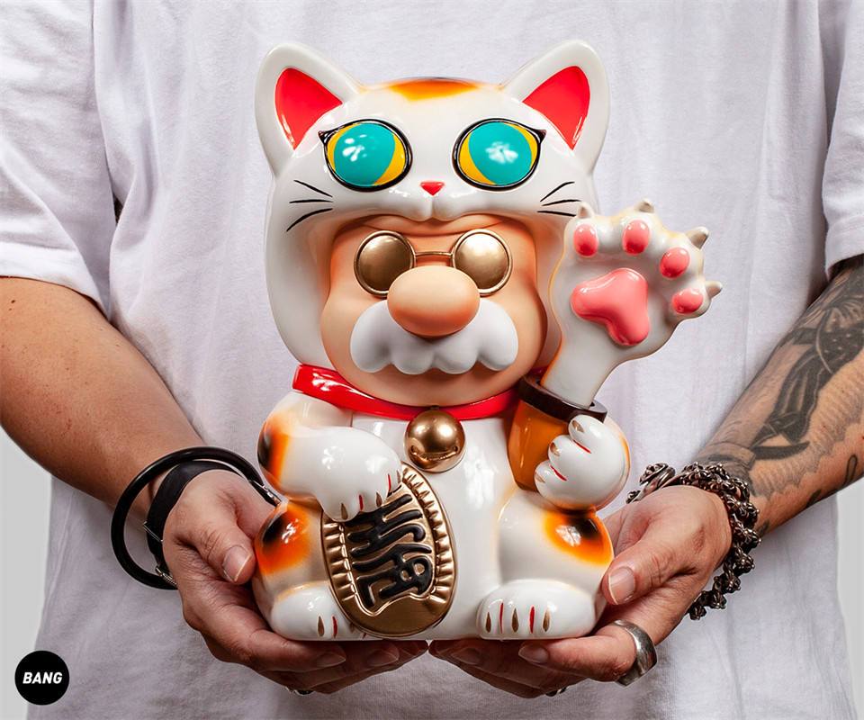 Fool Paradise Super Professional Maneki-neko Limited Fashion Statue New In Stock