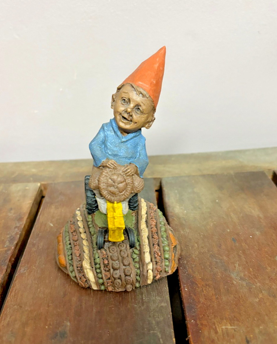 Vintage 1998 Tom Clark Sculpture- RONALD (MacDonald) Riding a Tractor
