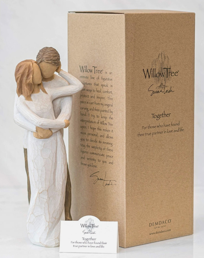 NEW! Willow Tree Together Sculpted Hand Painted Figure Marriage Figurine Wedding