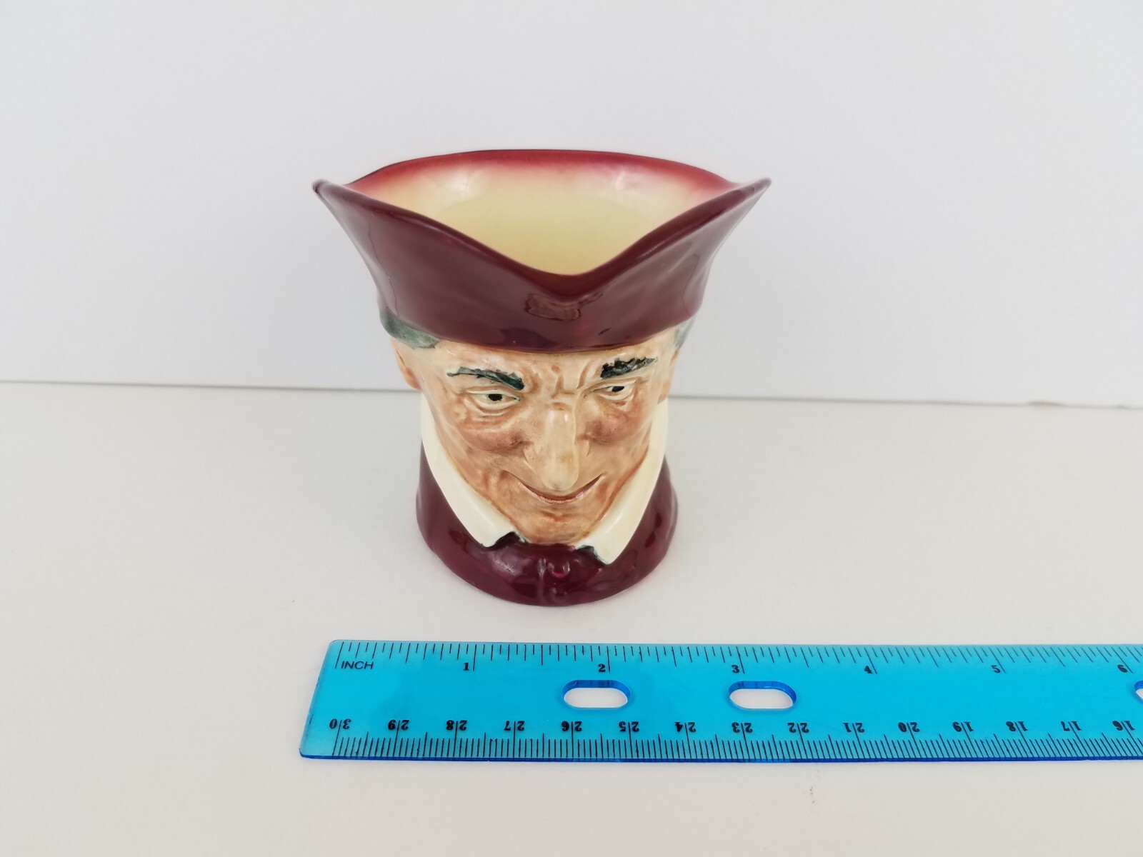 Vintage Royal Doulton Toby Jug Cardinal Mug Small 3.75″ Made in England A Mark