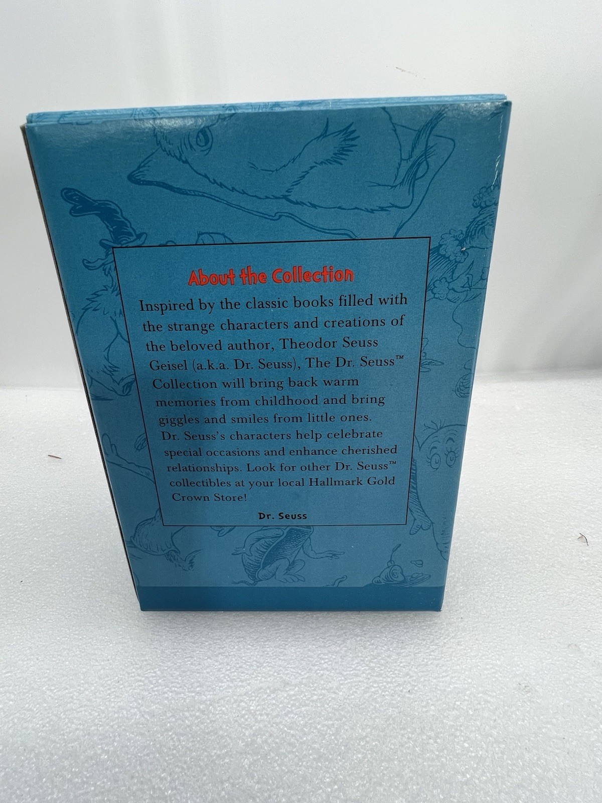 Hallmark Dr. Seuss “A Seuss Safe” Figurine In Box