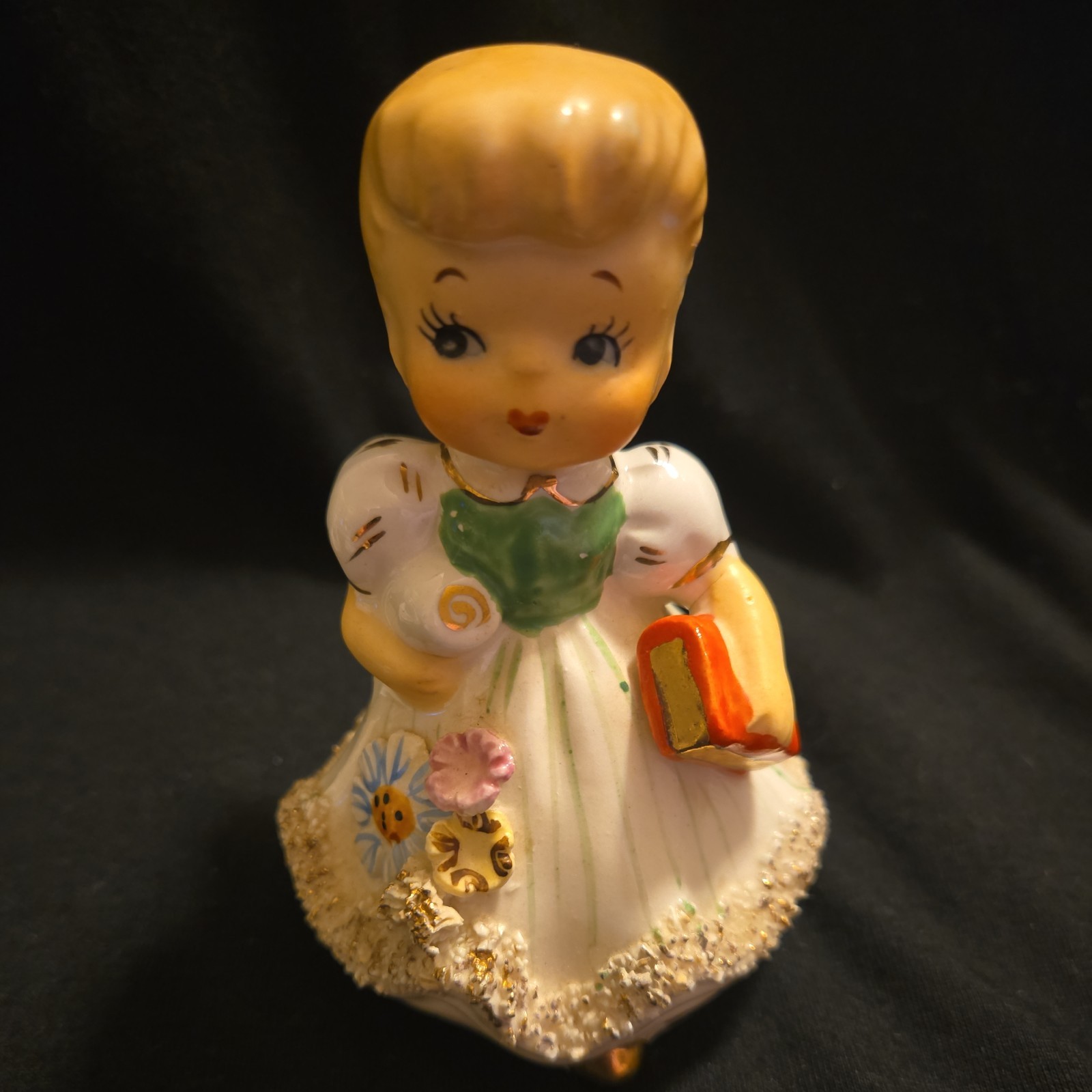Vintage 1950s Consco “Marilyn Exclusive” girl bell figurines