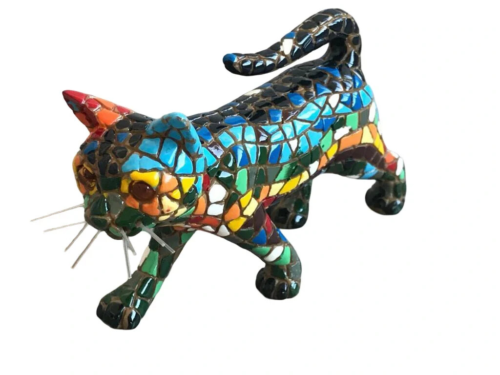 Barcino Classic Mosaic Cat Walking