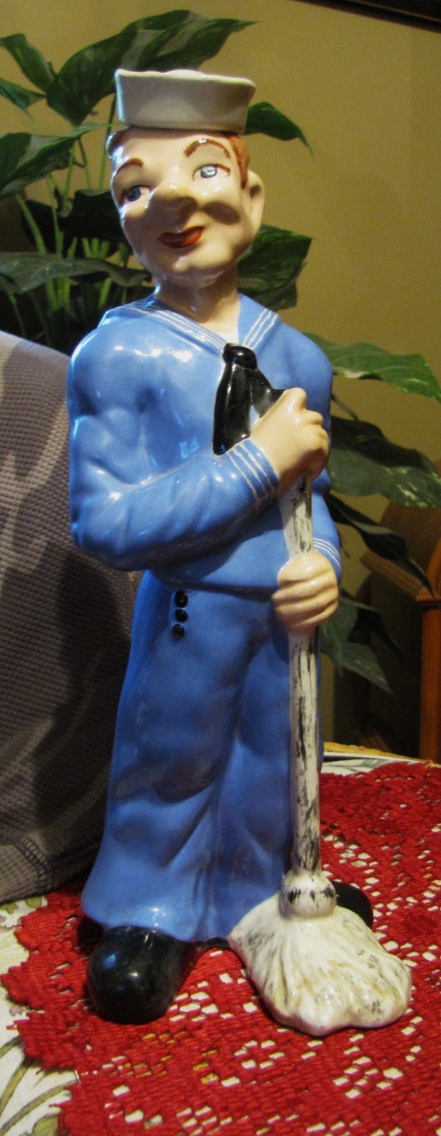 Vintage Navy Andy Williams mopping the deck Figurine?