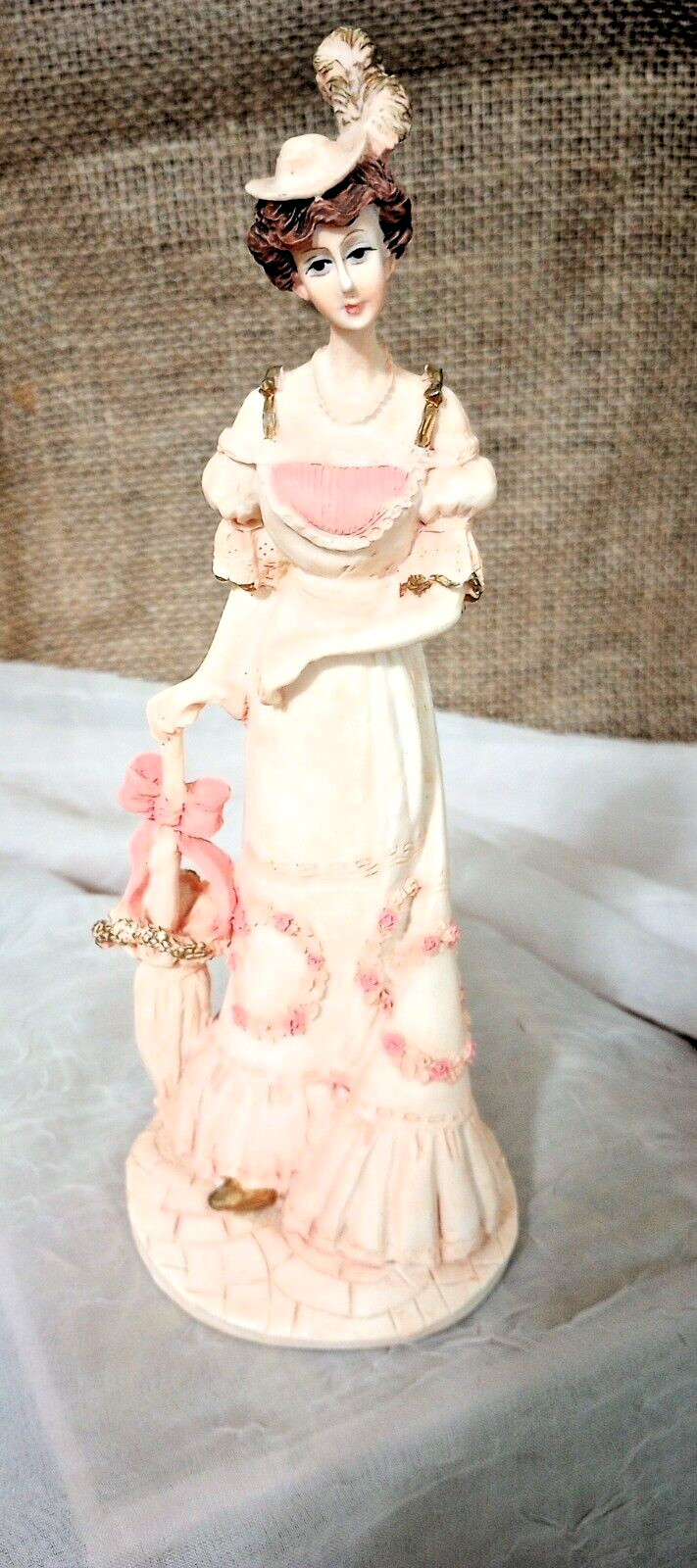 Vintage Victorian The Marlo Woman Collection Single Figurine Resin 7″
