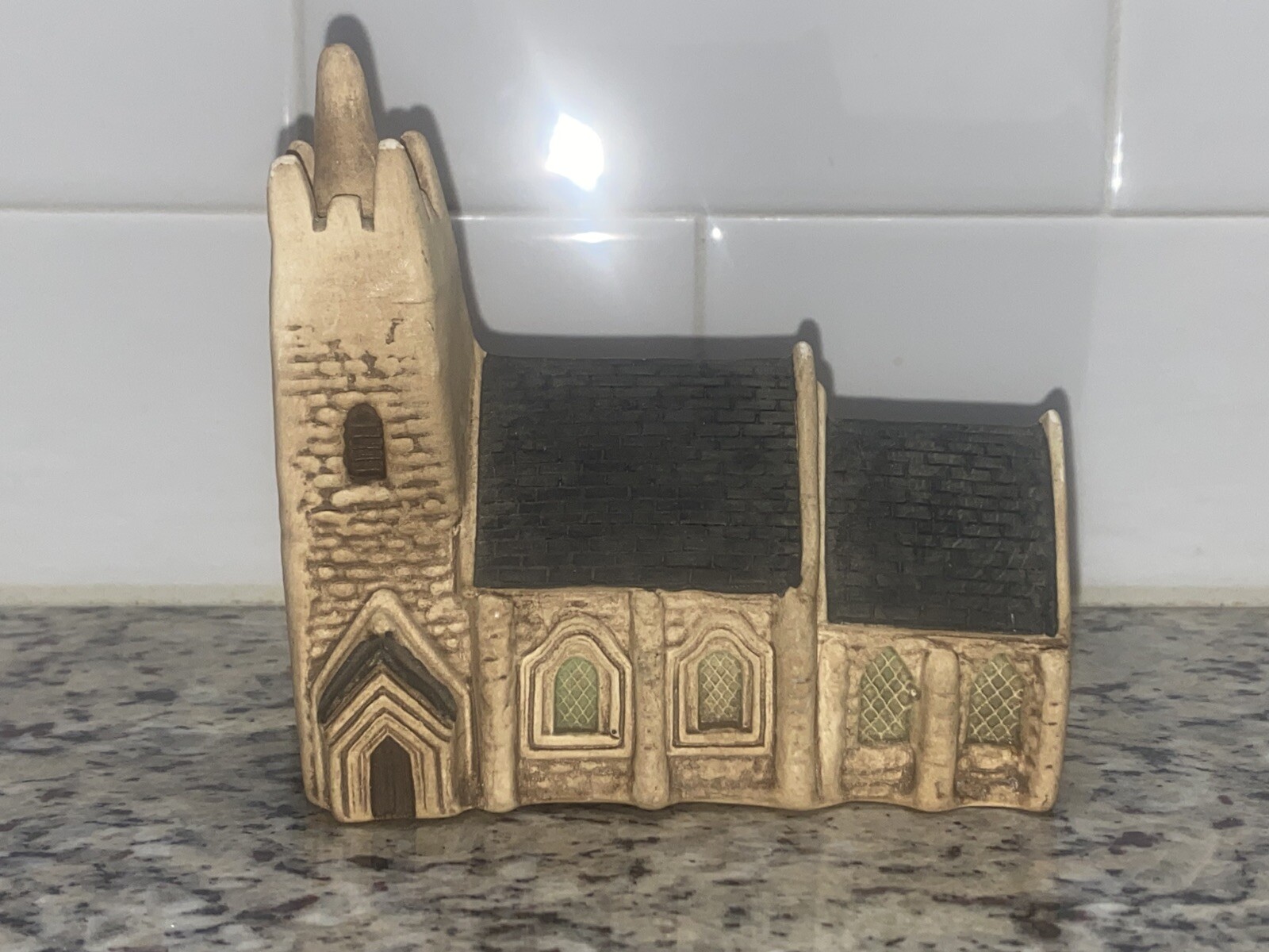Vintage Philip Laureston Pottery Miniature Church UK 721