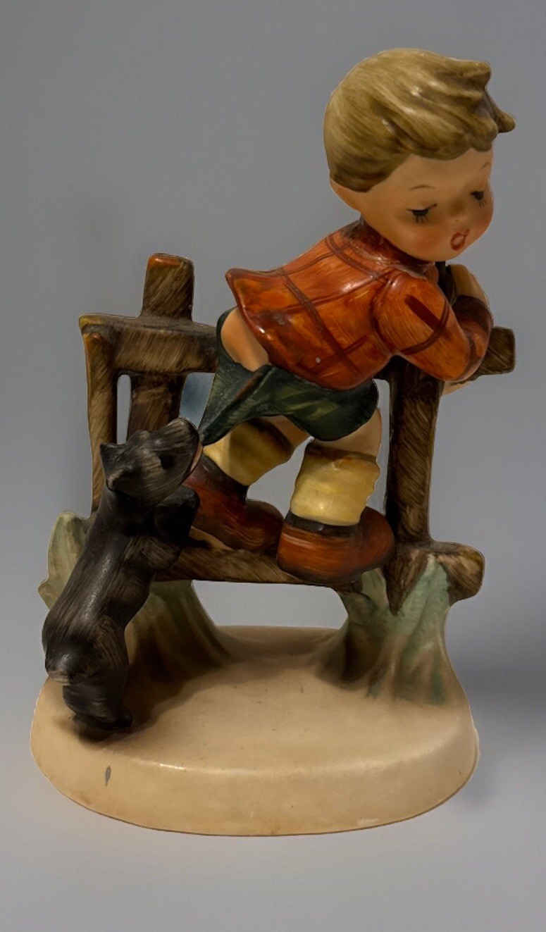 Boy Figurine Retreat To Safety