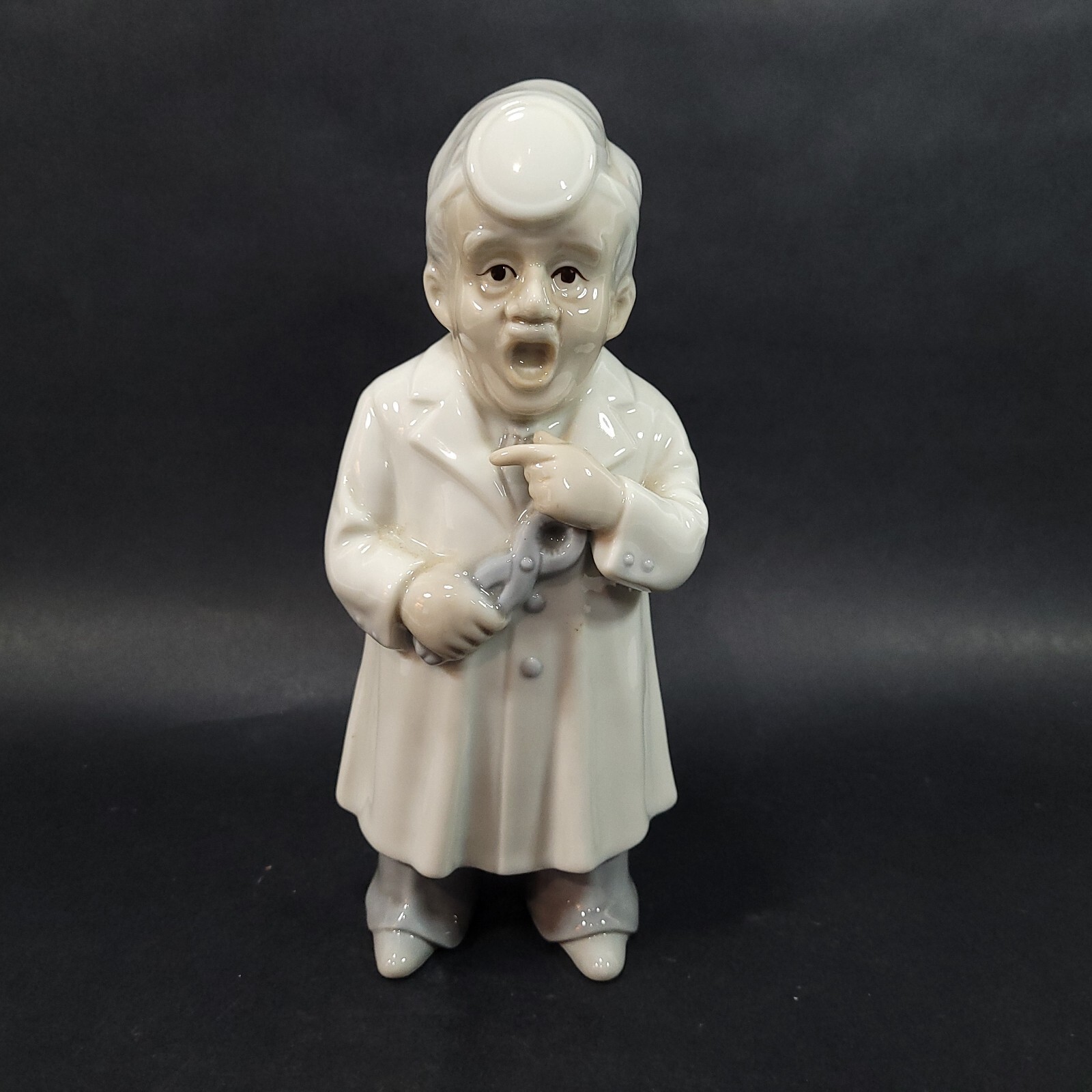Porcelain Dentist Figurine SAY AHH Orthodontist Vintage