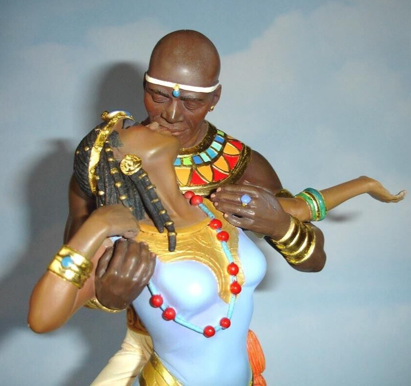 Lenox Blackshear THE SENSUAL KISS Ebony Visions Figurine Artist Proof 31/50 New