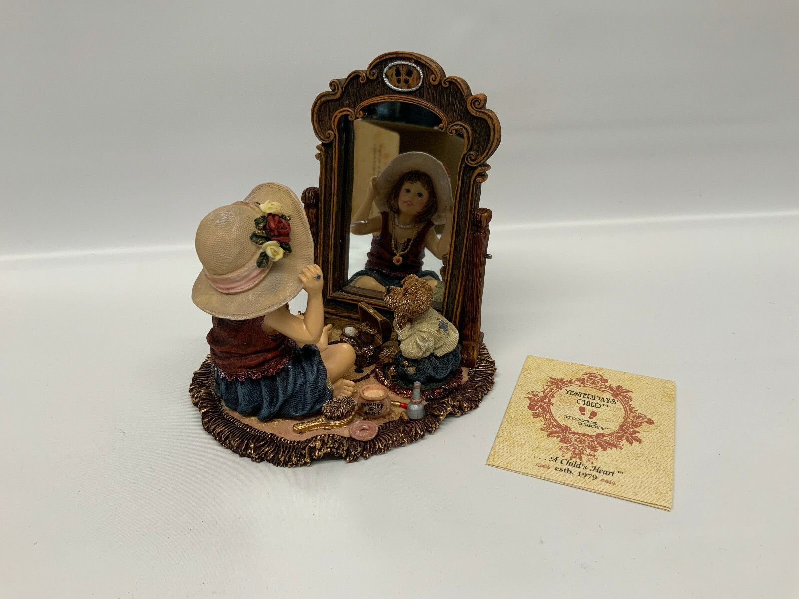 Boyds Bear FIGURINE Yesterdays Child MIRANDA MARY K Pretty As A Picture 3548 NIB