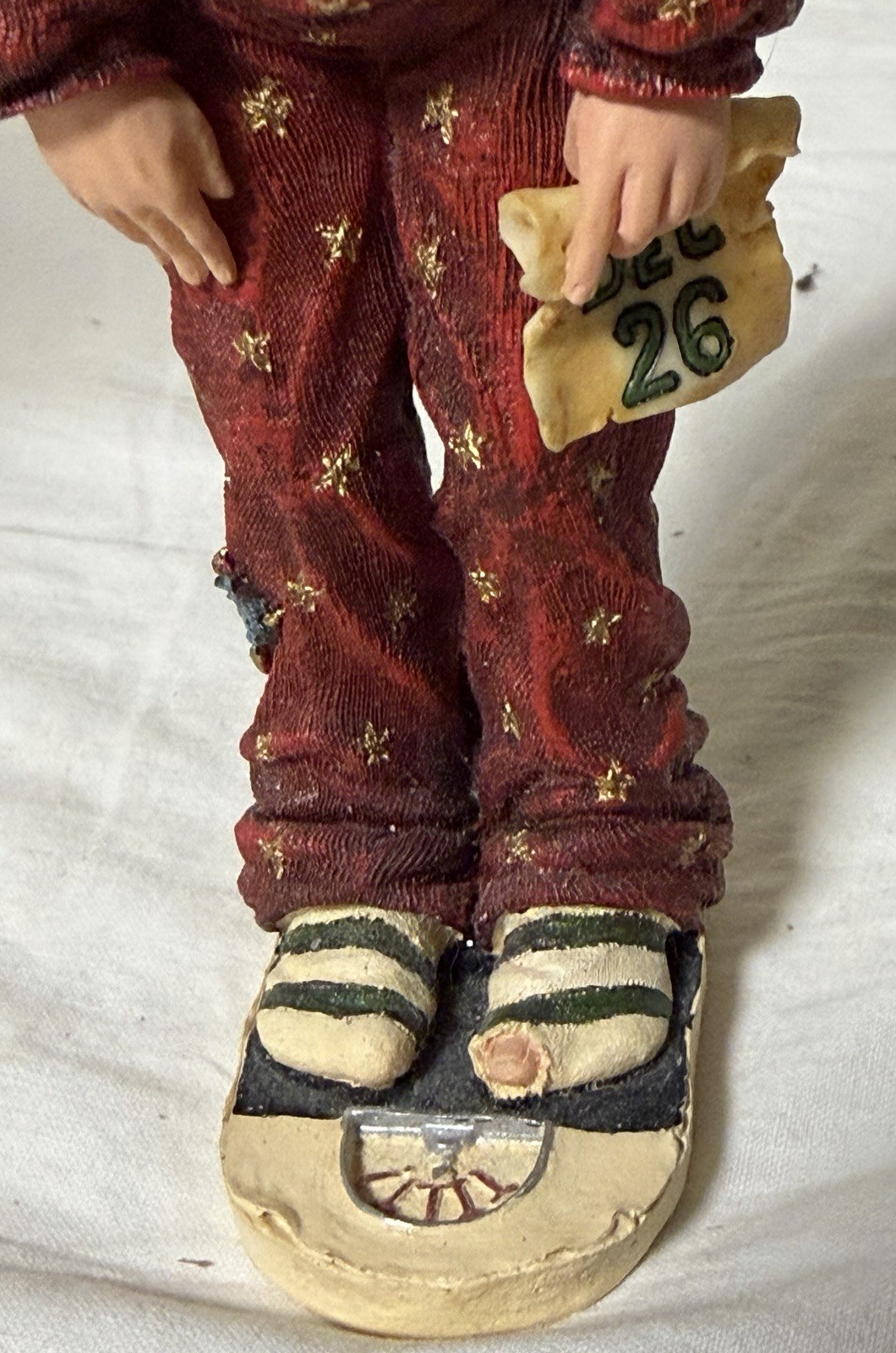 Boyd’s Bear Holiday SANTA Figure “Consequences ” Day After Christmas Dec 26th