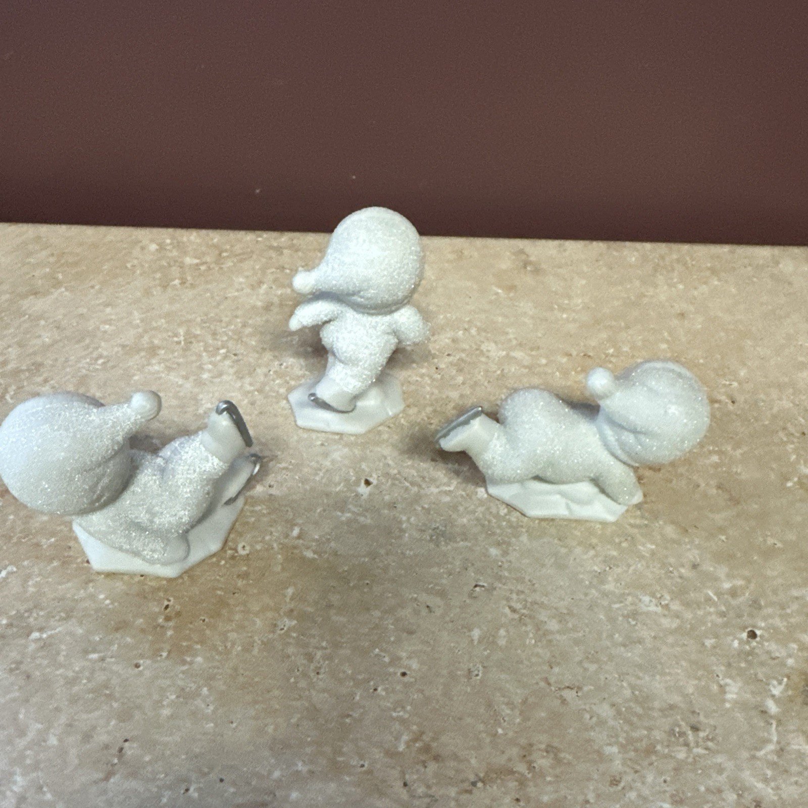 Snow Babies Figurines Set Of 3 Home Interiors