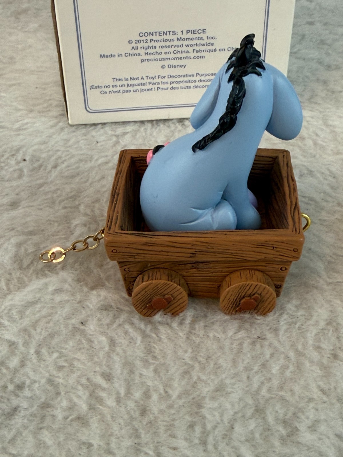 Precious Moments Disney Showcase Collection “Eeyore Age 3” Open Box