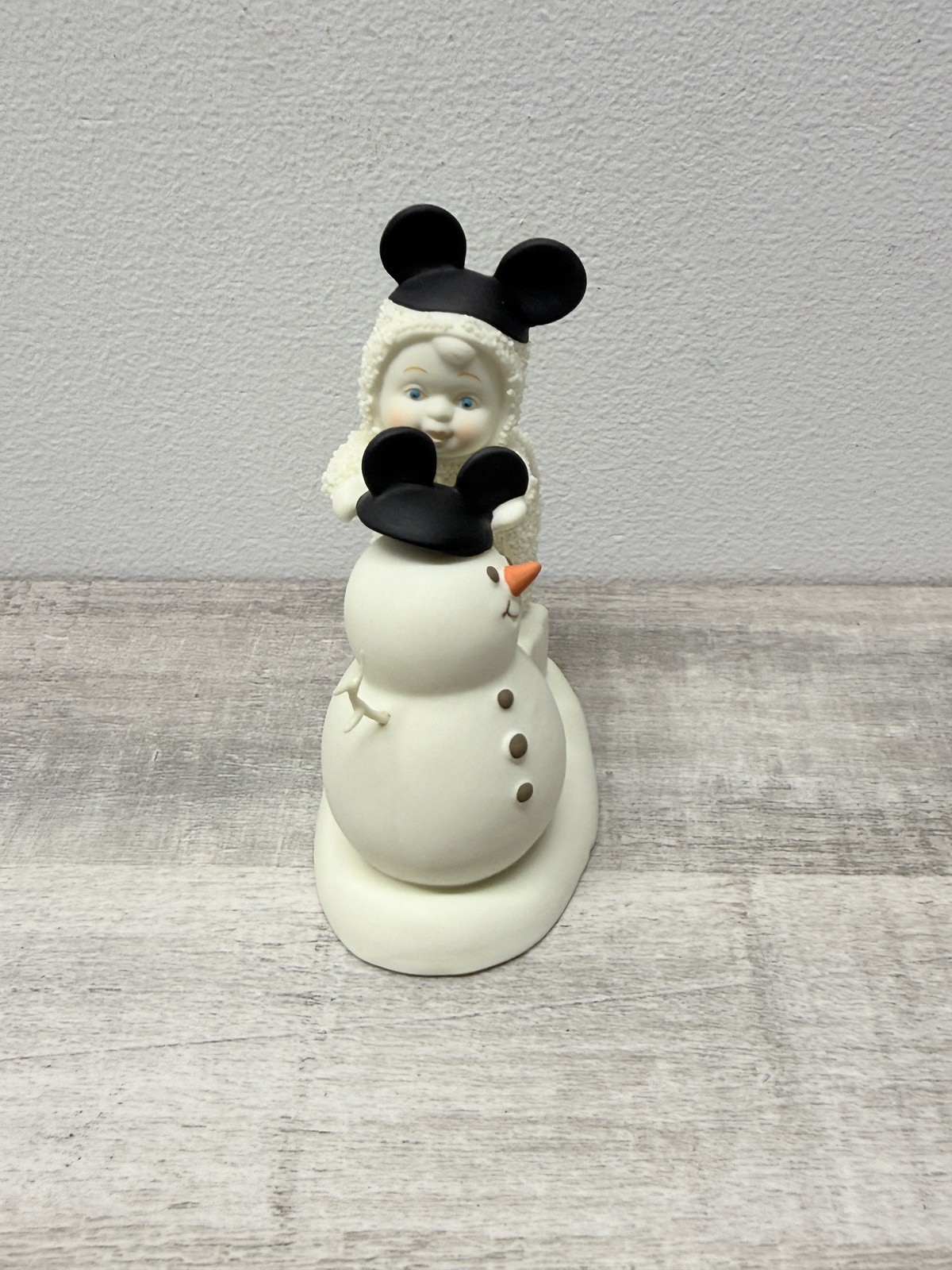 Department 56 Snowbabies Disney “Be Like Mickey Too!” Figurine 2007 Showcase