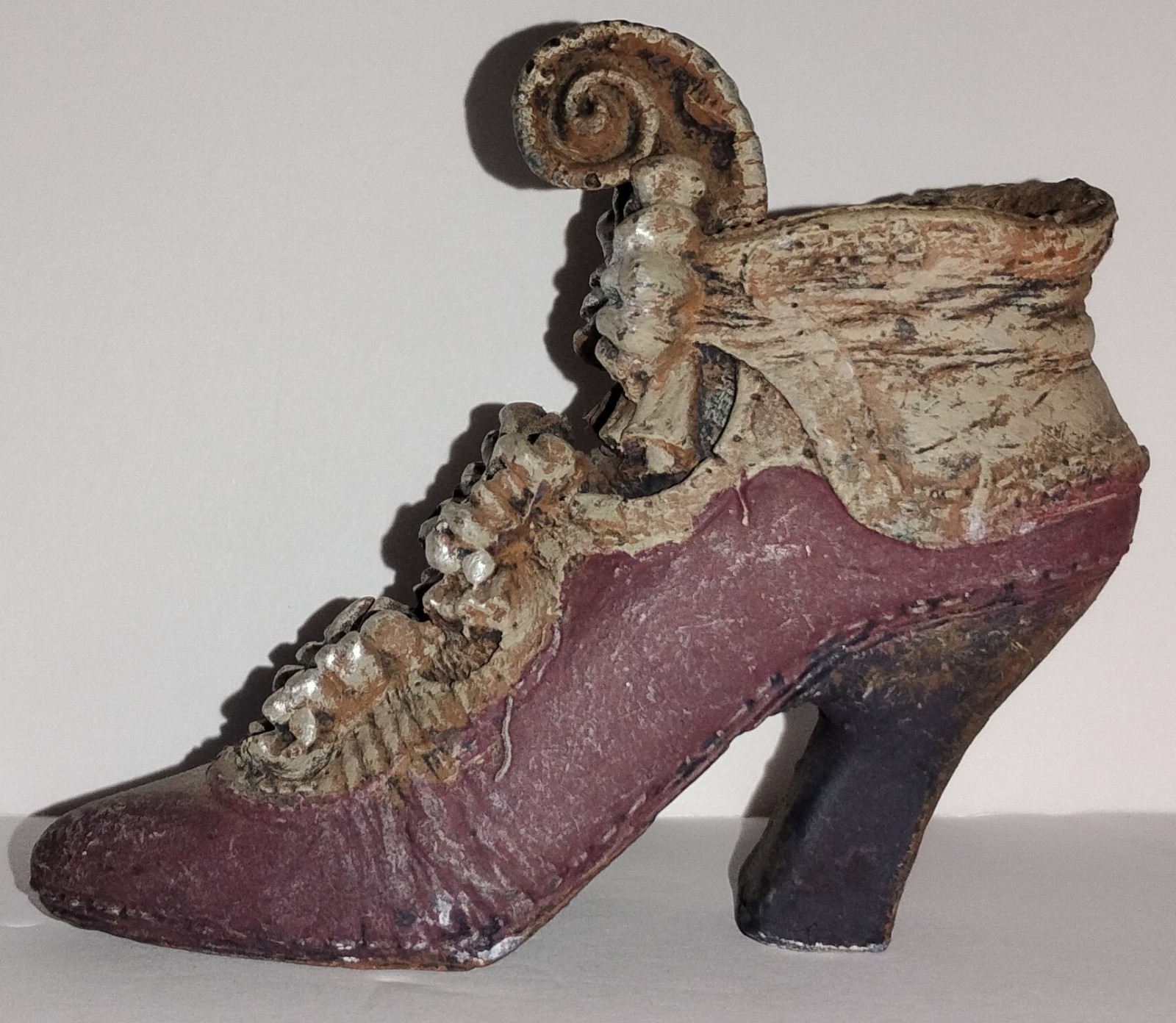 High Heel Shoe Boot Figurine Collectible Resin Mini Miniature Collectable