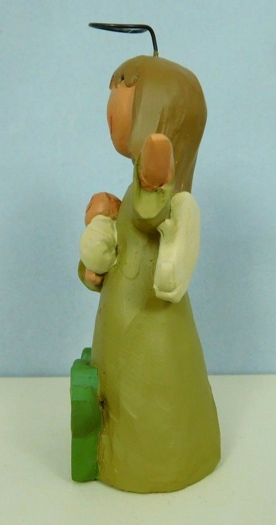Joy Angel holding baby Jesus – New by Blossom Bucket #87938B