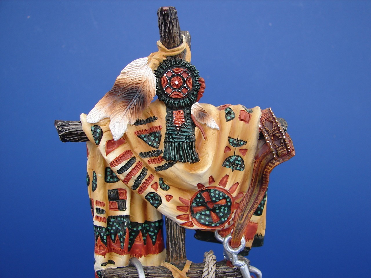 1998 Hamilton Collection BRAVERY Native American Decor Sacred Culture Collection