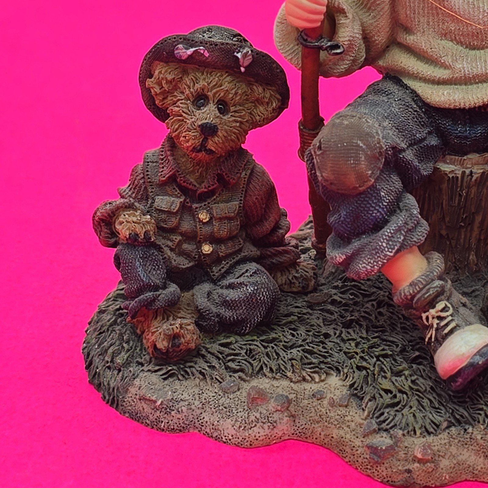 Boyds Time is but the Stream Fishing Michael & Thayer Yesterdays Child #3552
