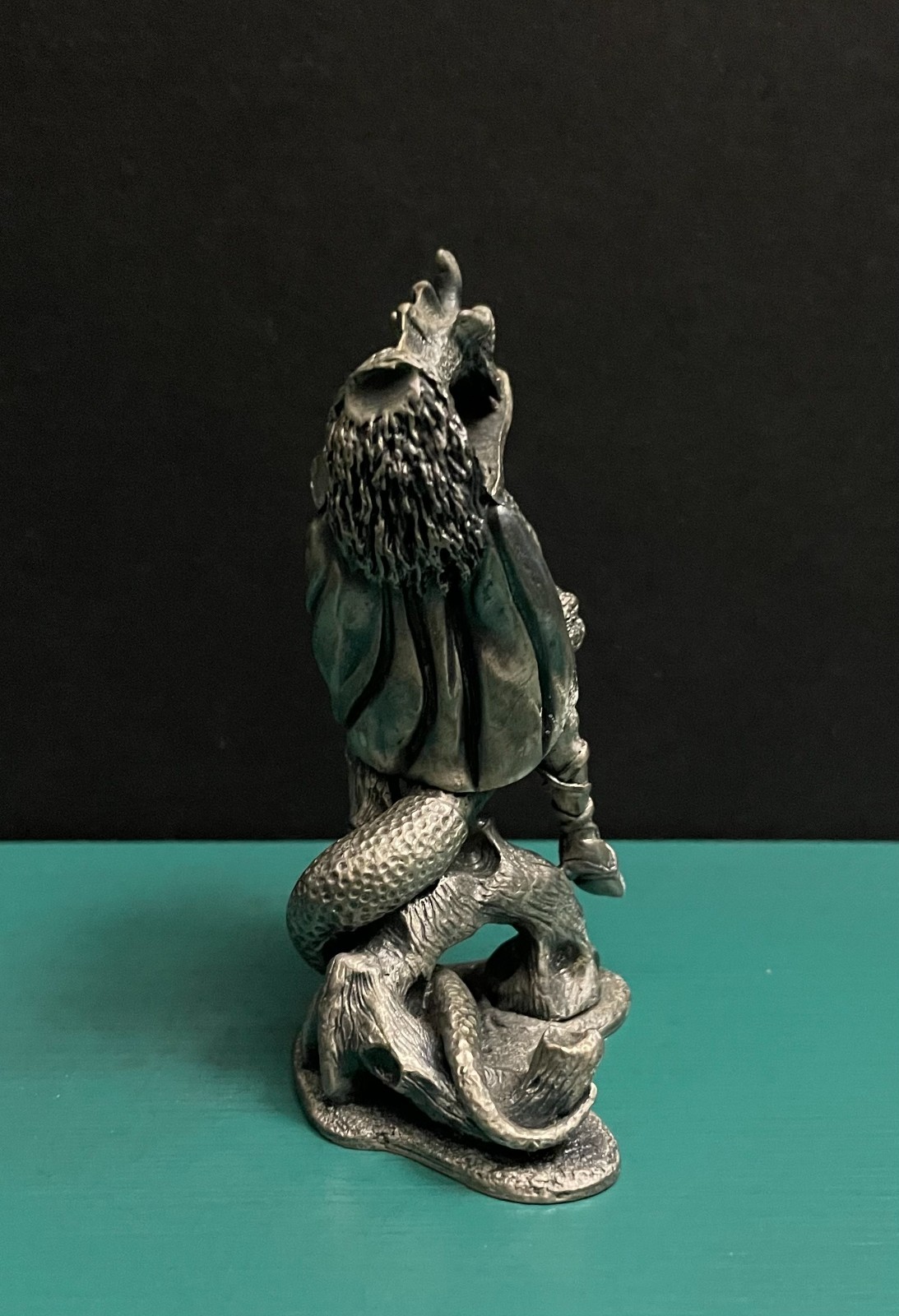 Tudor Mint WAPW Pewter Mythology Female Dragon Rider Fantasy Figurine GOT LOTR