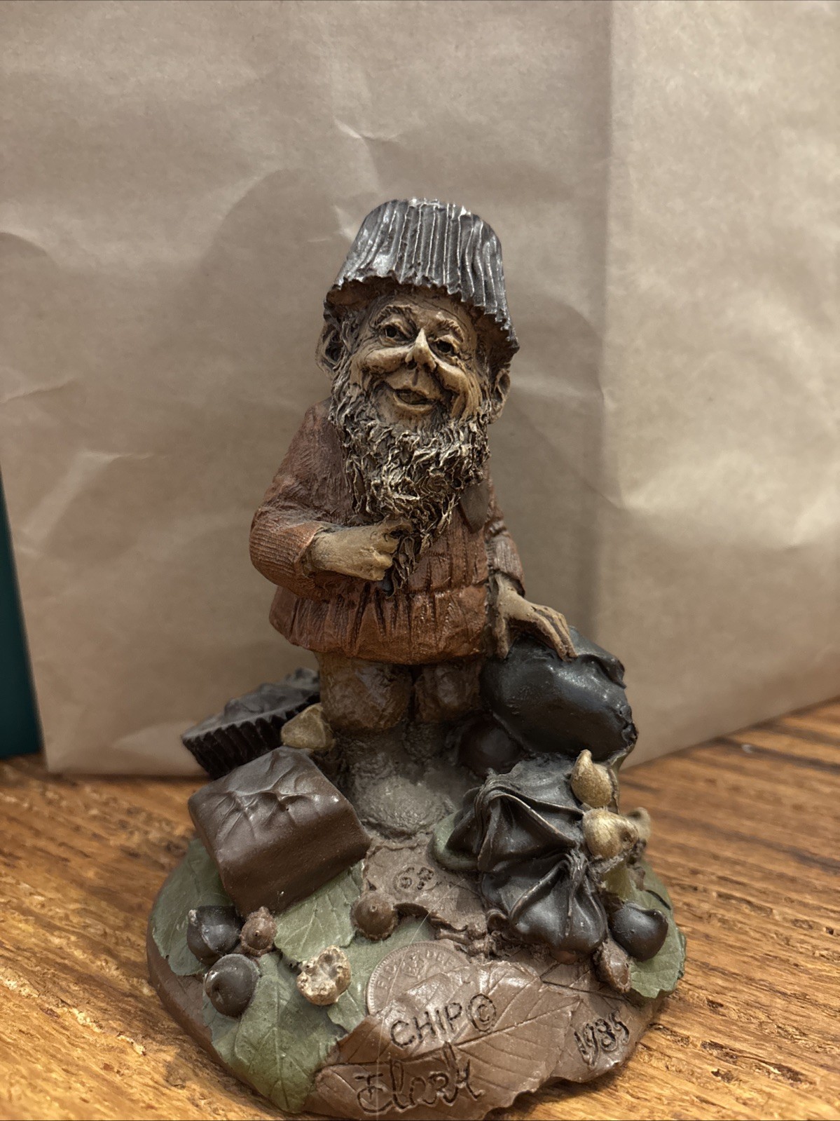 Chip #68 – Tom Clark Gnome Woodspirit – 1985 – Cairn Studio