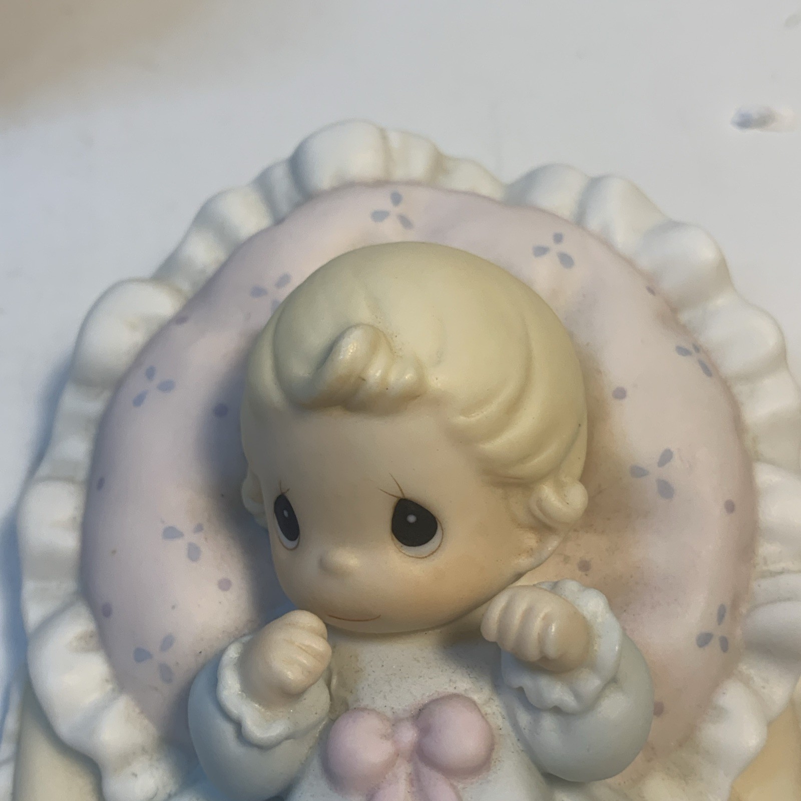 Precious Moments Dedicated To God Figurine Baby Girl Baptism 488232 w/ Box Q