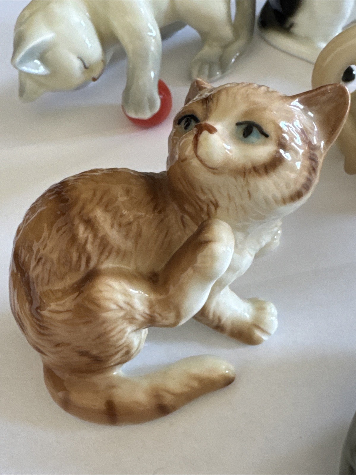 Vintage Danbury Mint Cats Of Character Collection Porcelain Figurines Lot