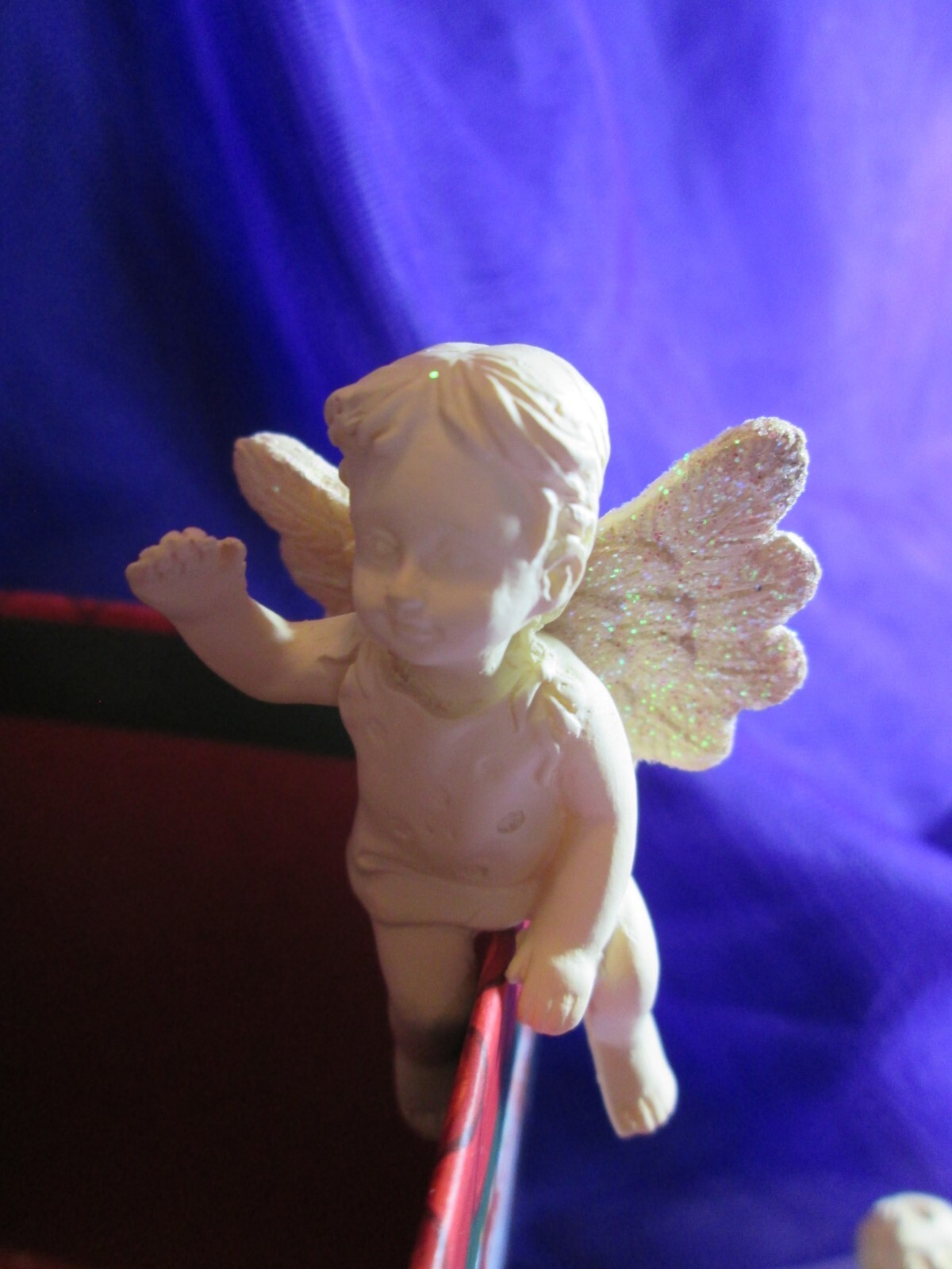 Set of 6 Angelstar Angel Children Clay Comfort Angels Hug & Sit Figurines 2005