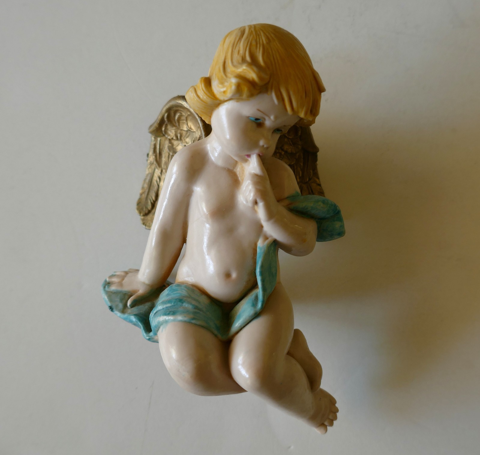 4 Free Standing Cherubs Angels Italy Fontanini Figurines