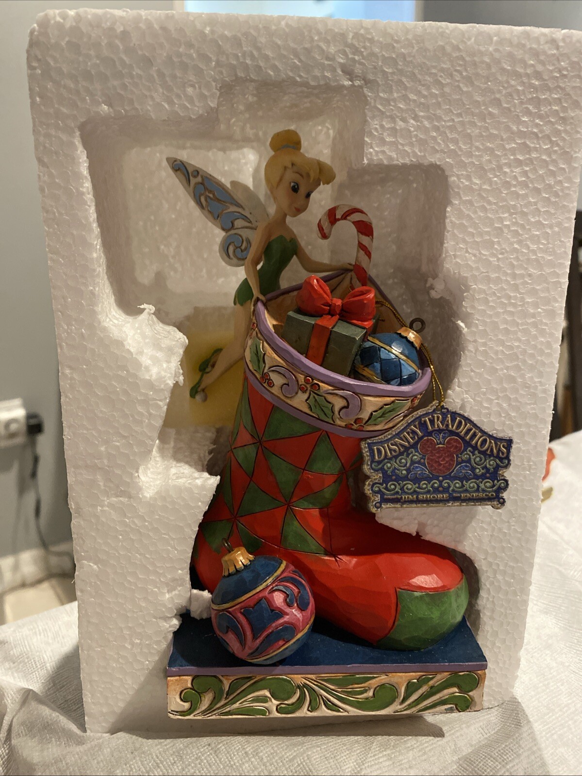 Jim Shore Disney Stocking Stuffer 4057941 Christmas Tinker Bell NIB