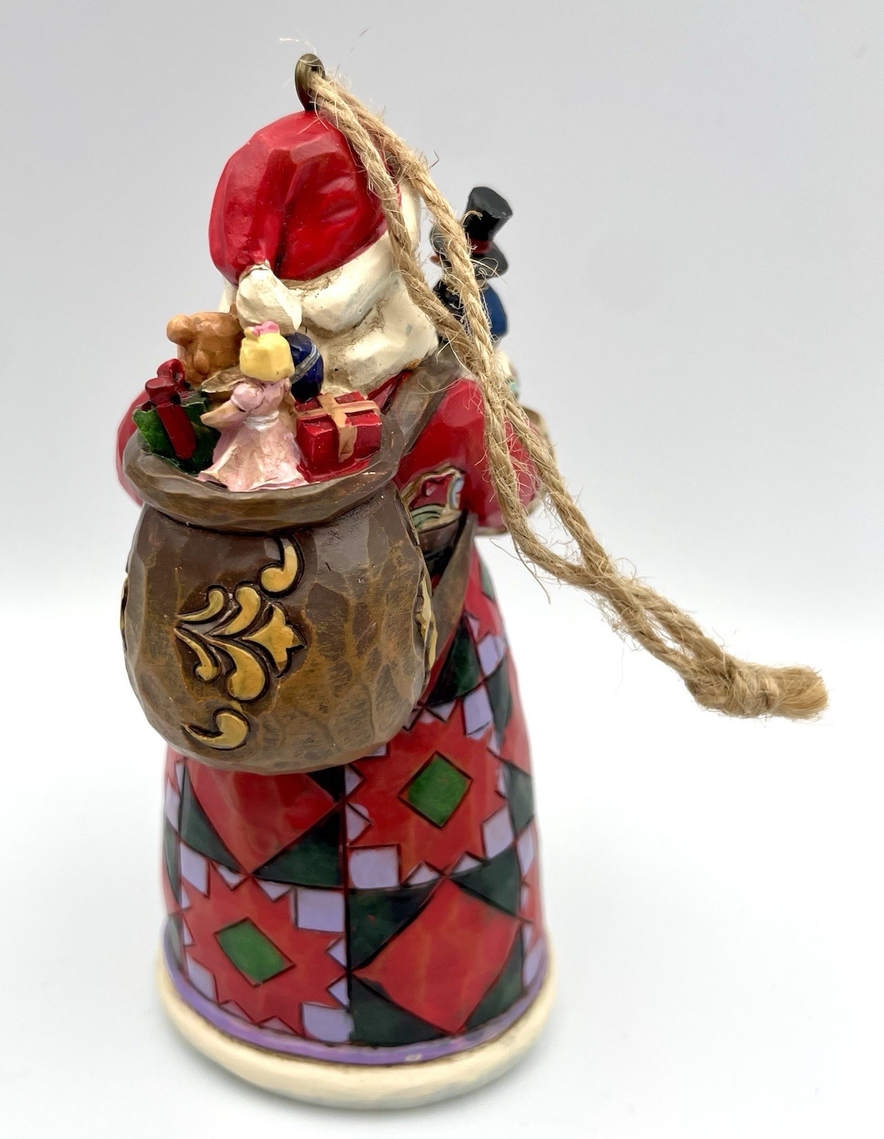 Jim Shore Heartwood Creek Santa Spreading Joy Figurine 2012 4.75” C1-2