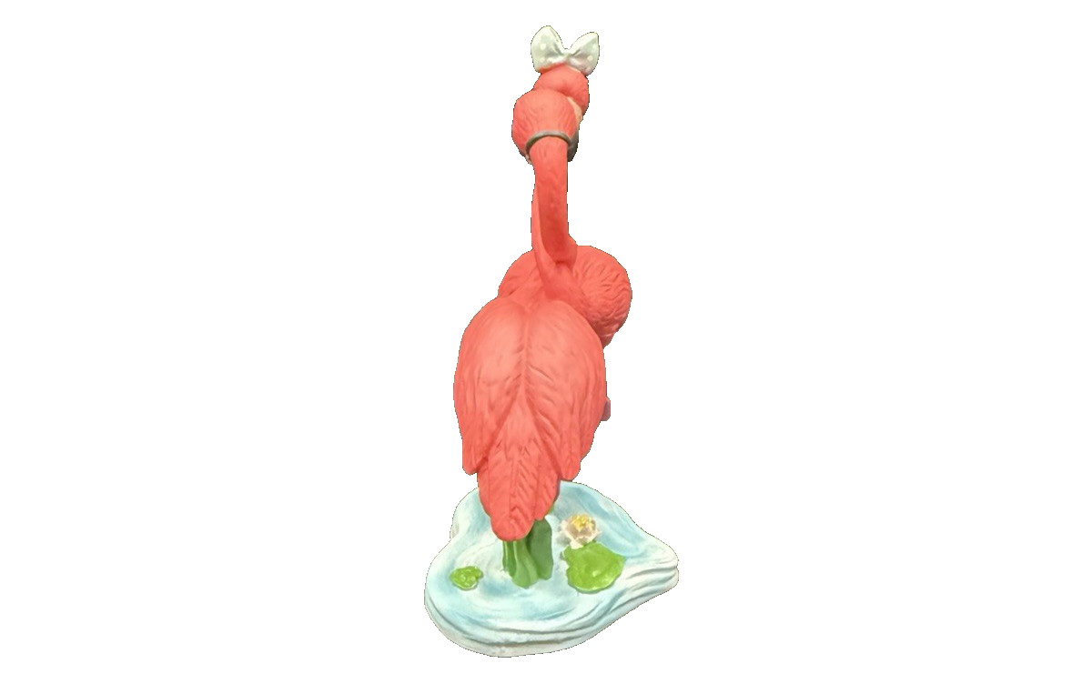 2011 Precious Moments Love Will Keep Us Together Flamingos Figurine #113205