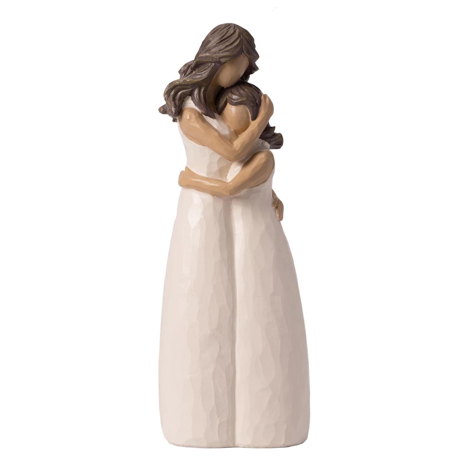 Resin Mother Daughter Figurines, Hugging Mother and Daughter Figurine Statues…