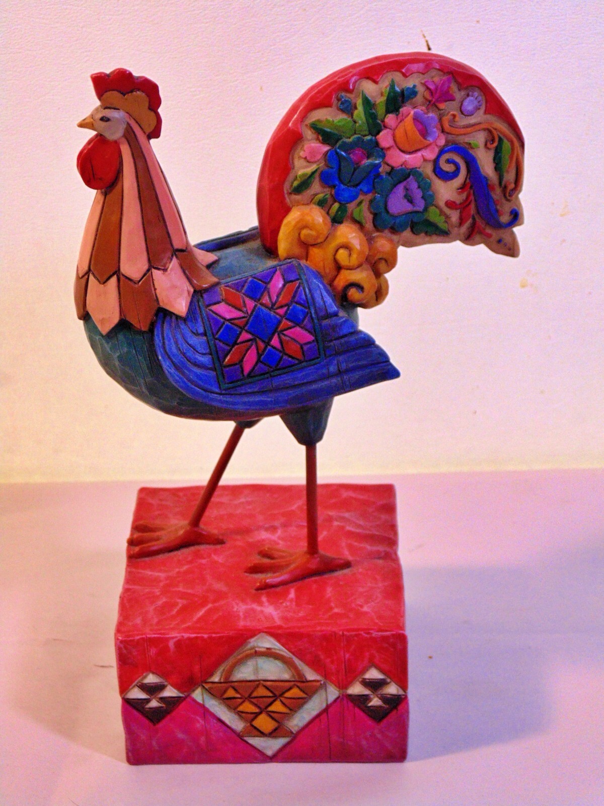 Jim Shore Heartwood Creek The Spirit Of Country 7.75 In. Chicken Figurine 117144