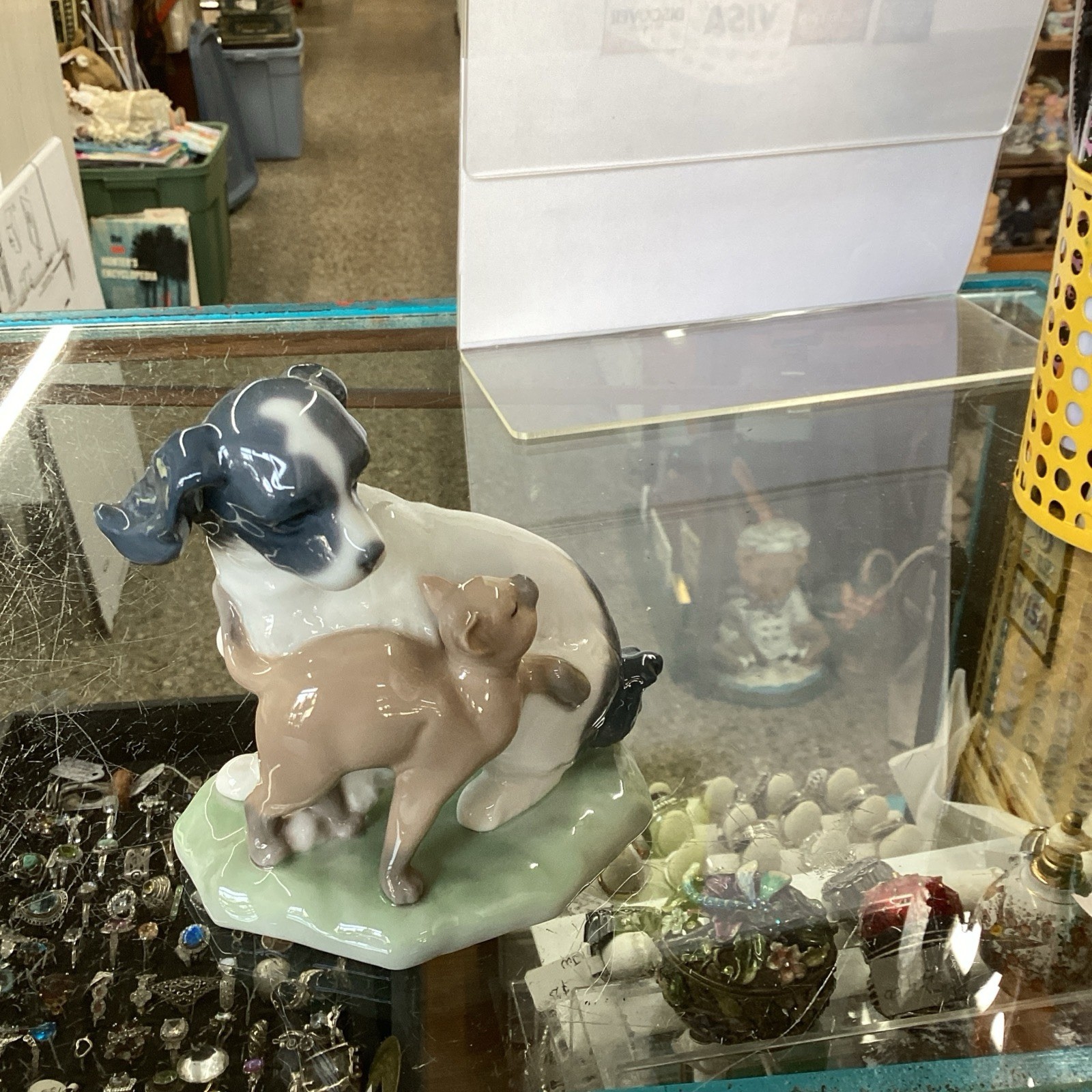Lladró Porcelain Figurine #515 Dog And Cat